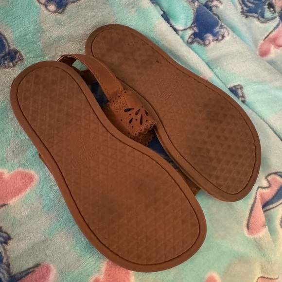 OshKosh B’gosh Girls Brown Megha Fashion Velcro Closure Sandal: 12 - Picture 9 of 12